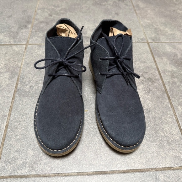 NEW by French brand Cyrillus girls suede booties sz 34 - Picture 3 of 3